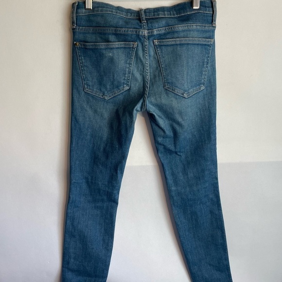 THE GREAT The Almost Skinny Jean Size 25 Denim Blue USA - Picture 2 of 6